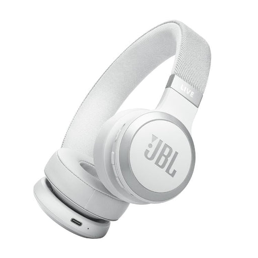 JBL Live 670NC | Écouteurs circum-auriculaires - Sans fil - Bluetooth - Blanc-Sonxplus Joliette