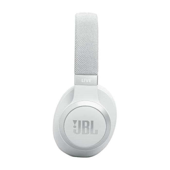 JBL Live 770NC | Around-Ear Headphones - Wireless - Bluetooth - White-Sonxplus Joliette