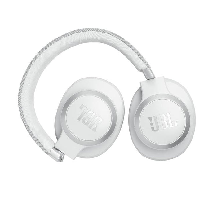 JBL Live 770NC | Écouteurs circum-auriculaires - Sans fil - Bluetooth - Blanc-Sonxplus Joliette