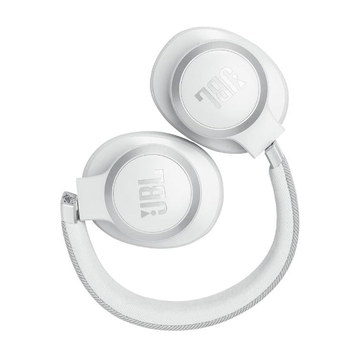 JBL Live 770NC | Around-Ear Headphones - Wireless - Bluetooth - White-Sonxplus Joliette