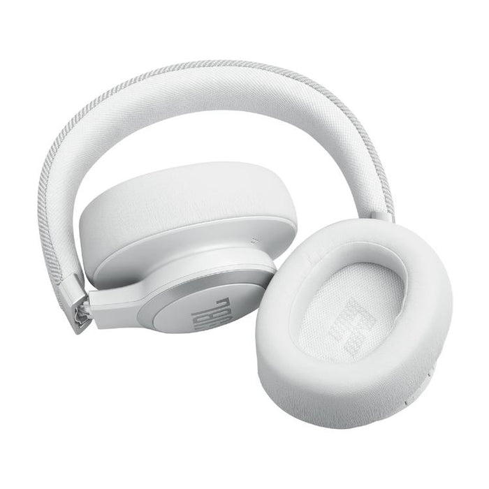 JBL Live 770NC | Around-Ear Headphones - Wireless - Bluetooth - White-Sonxplus Joliette