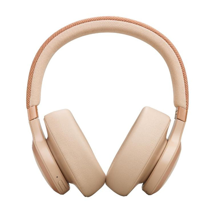 JBL Live 770NC | Écouteurs circum-auriculaires - Sans fil - Bluetooth - Sable-Sonxplus Joliette