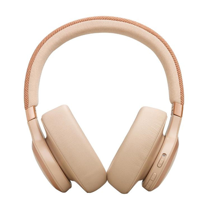 JBL Live 770NC | Écouteurs circum-auriculaires - Sans fil - Bluetooth - Sable-Sonxplus Joliette