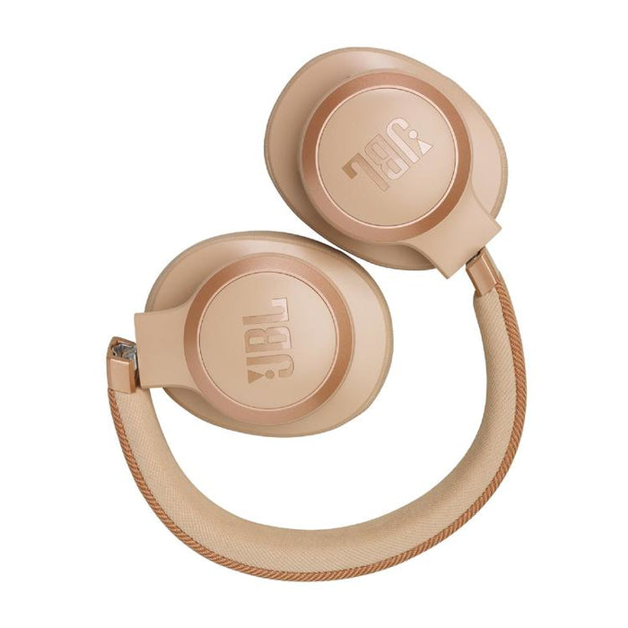 JBL Live 770NC | Écouteurs circum-auriculaires - Sans fil - Bluetooth - Sable-Sonxplus Joliette