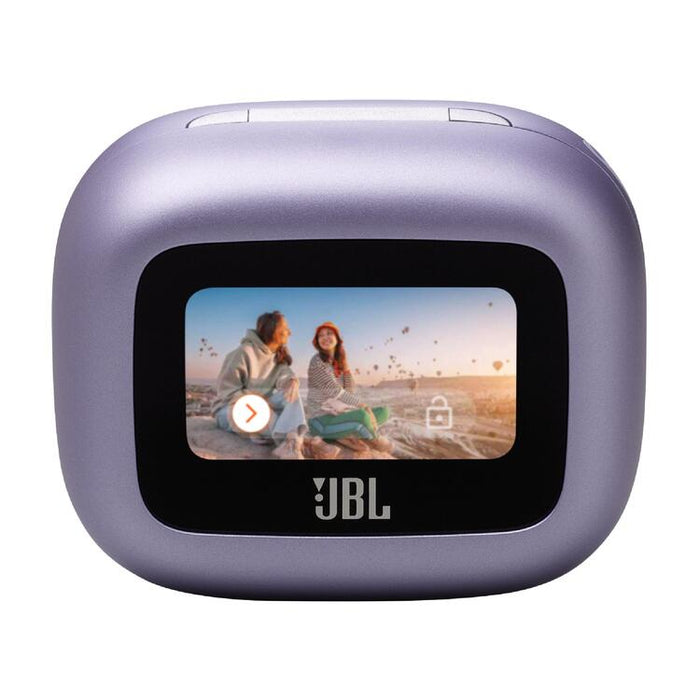 JBL Live Buds 3 | Écouteurs intra-auriculaires - Écran tactile LED 1,45" - Bluetooth - Mauve-SONXPLUS Joliette