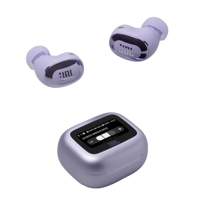 JBL Live Buds 3 | In-Ear Headphones - 1.45" LED Touch Screen - Bluetooth - Mauve-SONXPLUS Joliette