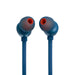 JBL Tune 310C | In-Ear Headphones - Wired - USB-C - 3 Button Remote - Blue-Sonxplus Joliette