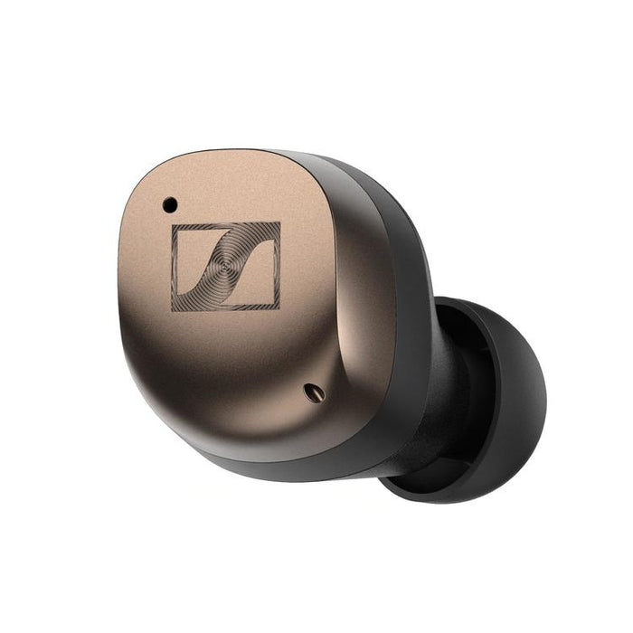 Sennheiser MOMENTUM True Wireless 4 | Écouteurs intra-auriculaires - Sans fil - Réduction adaptative du bruit - Noir/Cuivre-SONXPLUS Joliette