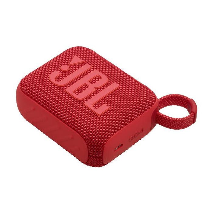 JBL GO 4 | Mini haut-parleur portable - Bluetooth - IP67 - Rouge-Sonxplus Joliette