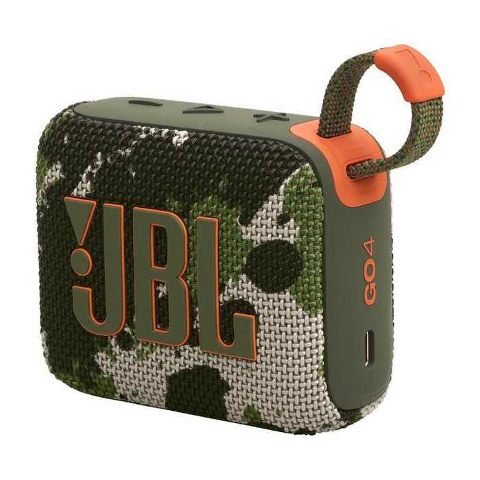 JBL GO 4 | Mini haut-parleur portable - Bluetooth - IP67 - Camouflage-SONXPLUS Joliette