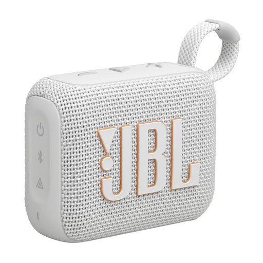 JBL GO 4 | Mini haut-parleur portable - Bluetooth - IP67 - Blanc-Sonxplus Joliette