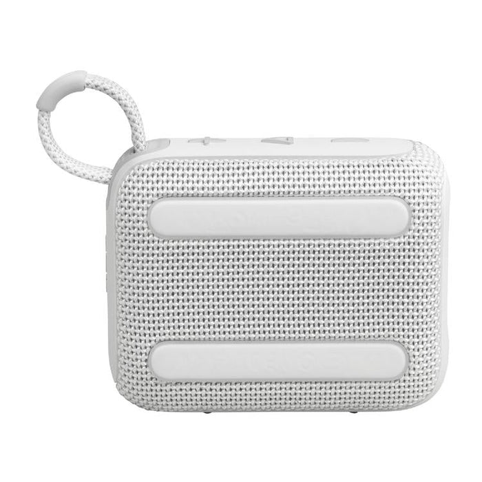 JBL GO 4 | Mini haut-parleur portable - Bluetooth - IP67 - Blanc-Sonxplus Joliette