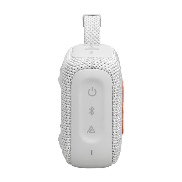 JBL GO 4 | Mini haut-parleur portable - Bluetooth - IP67 - Blanc-Sonxplus Joliette