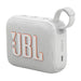 JBL GO 4 | Mini haut-parleur portable - Bluetooth - IP67 - Blanc-Sonxplus Joliette