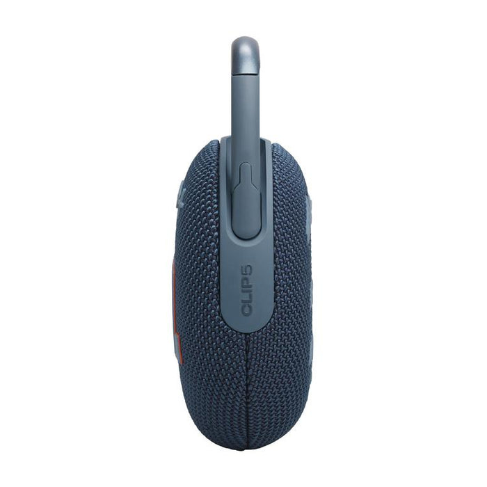 JBL Clip 5 | Haut-parleur à mousqueton portable - Bluetooth - IP67 - Bleu-Sonxplus Joliette