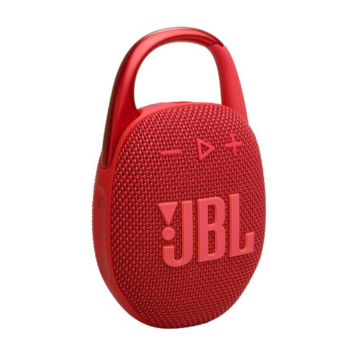 JBL Clip 5 | Haut-parleur à mousqueton portable - Bluetooth - IP67 - Rouge-Sonxplus Joliette