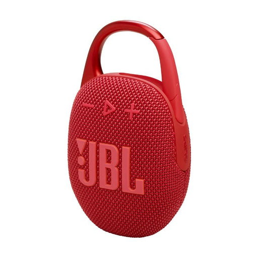 JBL Clip 5 | Haut-parleur à mousqueton portable - Bluetooth - IP67 - Rouge-Sonxplus Joliette