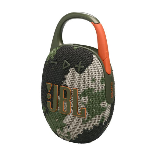 JBL Clip 5 | Haut-parleur à mousqueton portable - Bluetooth - IP67 - Camouflage-Sonxplus Joliette