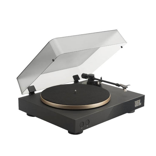 JBL Spinner BT | Bluetooth turntable - AptX-HD - MDF - Black/Orange-Sonxplus Joliette