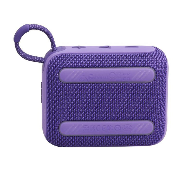 JBL GO 4 | Mini haut-parleur portable - Bluetooth - IP67 - Mauve-Sonxplus Joliette