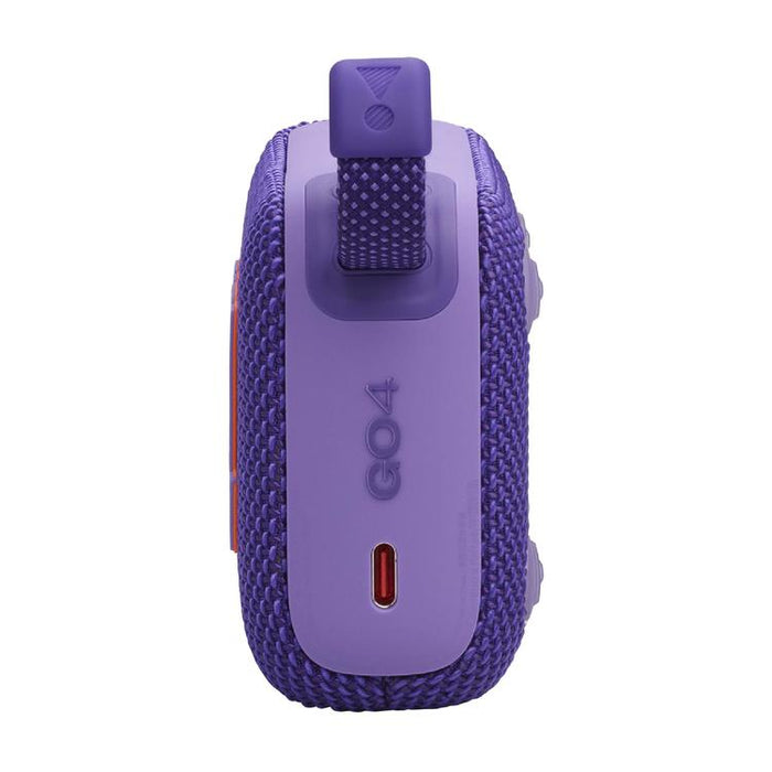 JBL GO 4 | Mini haut-parleur portable - Bluetooth - IP67 - Mauve-Sonxplus Joliette