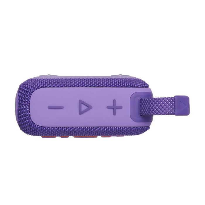 JBL GO 4 | Mini haut-parleur portable - Bluetooth - IP67 - Mauve-Sonxplus Joliette