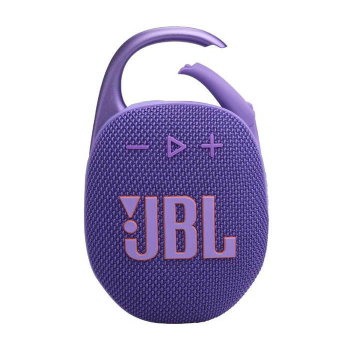 JBL Clip 5 | Haut-parleur à mousqueton portable - Bluetooth - IP67 - Mauve-Sonxplus Joliette