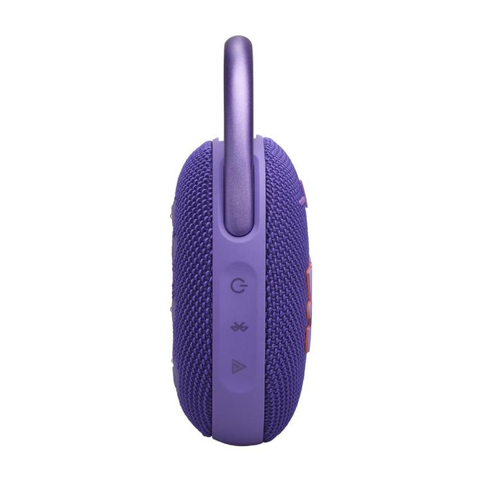 JBL Clip 5 | Haut-parleur à mousqueton portable - Bluetooth - IP67 - Mauve-Sonxplus Joliette