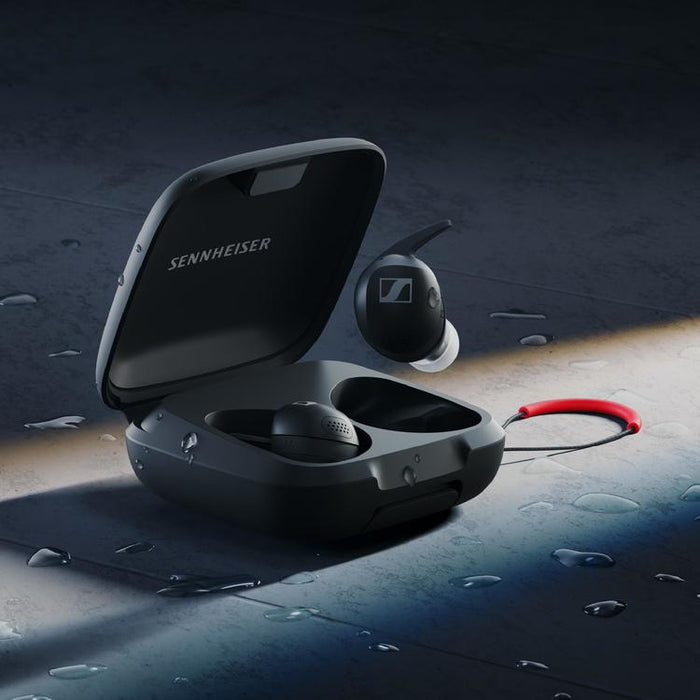 Sennheiser Momentum Sport | Écouteurs intra-auriculaires - Sans fil - Réduction active du bruit - Noir-SONXPLUS Joliette