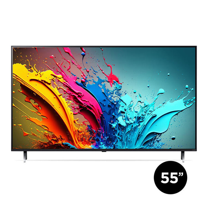 LG 55QNED85TUA | Téléviseur 55" QNED 4K - UHD 4K - Série QNED85T - 120Hz - Processeur IA a8 4K - Noir-SONXPLUS Joliette