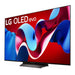 LG OLED65C4PUA | Téléviseur 65" 4K OLED - 120Hz - Série C4 - Processeur IA a9 Gen7 4K - Noir-SONXPLUS Joliette