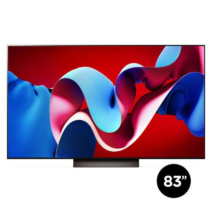 LG OLED83C4PUA | Téléviseur 83" 4K OLED - 120Hz - Série C4 - Processeur IA a9 Gen7 4K - Noir-SONXPLUS Joliette