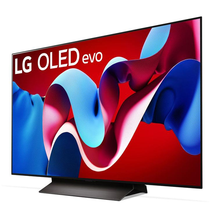 LG OLED48C4PUA | Téléviseur 48" 4K OLED - 120Hz - Série C4 - Processeur IA a9 Gen7 4K - Noir-SONXPLUS Joliette