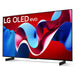 LG OLED42C4PUA | 42" 4K OLED Television - 120Hz - C4 Series - Processor IA a9 4K - Black-SONXPLUS Joliette