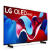 LG OLED42C4PUA | 42" 4K OLED Television - 120Hz - C4 Series - Processor IA a9 4K - Black-SONXPLUS Joliette