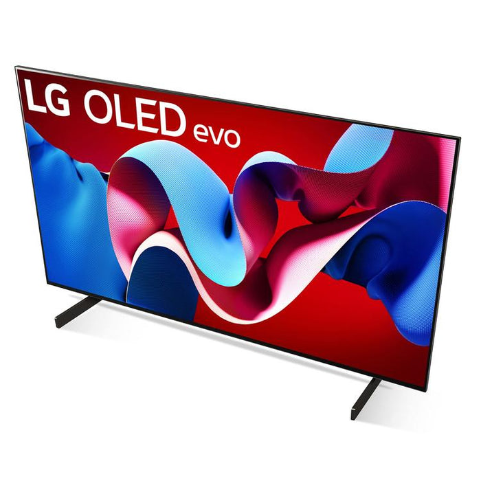 LG OLED42C4PUA | 42" 4K OLED Television - 120Hz - C4 Series - Processor IA a9 4K - Black-SONXPLUS Joliette