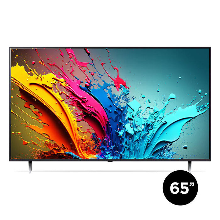 LG 65QNED85TUA | 65" QNED 4K - UHD 4K Television - QNED85T Series - 120Hz - IA a8 4K Processor - Black-SONXPLUS Joliette