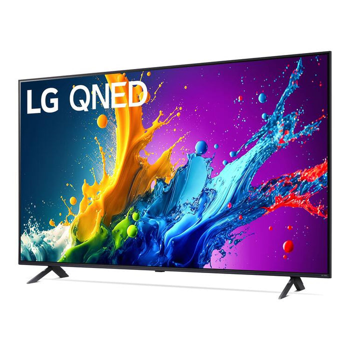 LG 65QNED80TUC | Téléviseur 65" QNED 4K - UHD 4K - Série QNED80 - 60Hz - Processeur IA a5 4K Gen7 - Noir-SONXPLUS.com