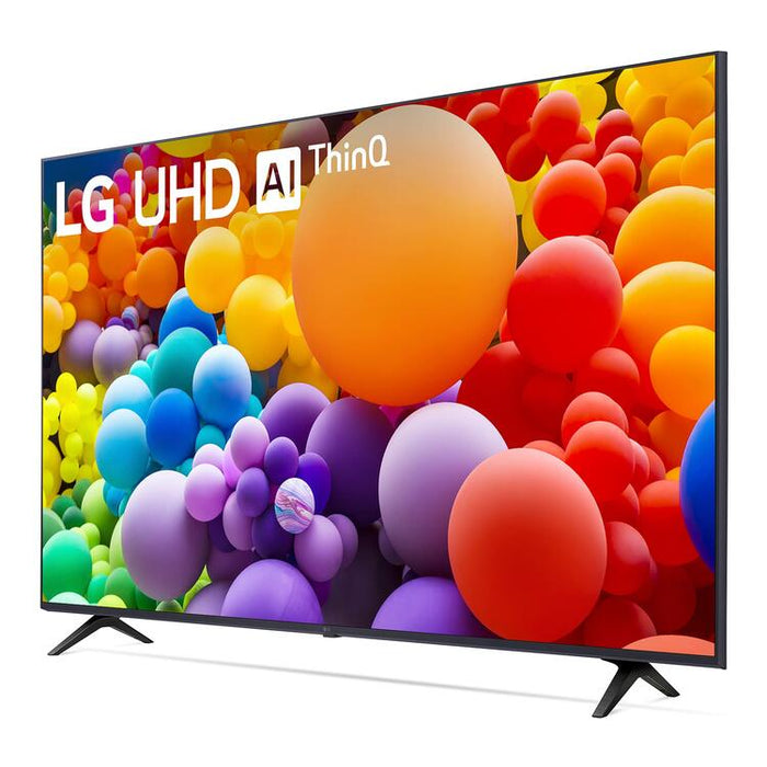 LG 55UT7570PUB | Téléviseur 55" - 4K Ultra HD - DEL - Série UT7570 - HDR - Smart WebOS - 60 Hz natif - Processeur IA a5 Gen7 4K - Noir-SONXPLUS Joliette