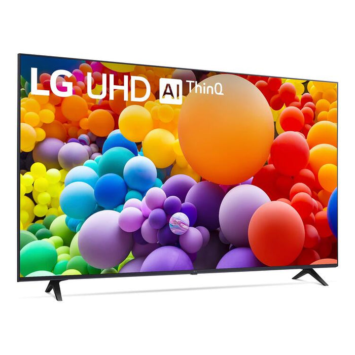 LG 55UT7570PUB | 55" Television - 4K Ultra HD - LED - UT7570 Series - HDR - Smart WebOS - 60 Hz native - IA a5 Gen7 4K Processor - Black-SONXPLUS Joliette