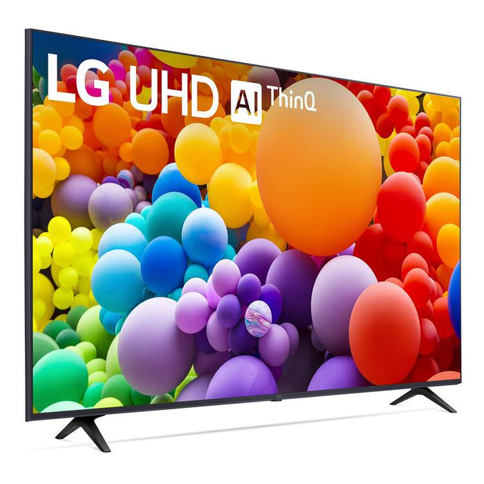 LG 55UT7570PUB | Téléviseur 55" - 4K Ultra HD - DEL - Série UT7570 - HDR - Smart WebOS - 60 Hz natif - Processeur IA a5 Gen7 4K - Noir-SONXPLUS Joliette