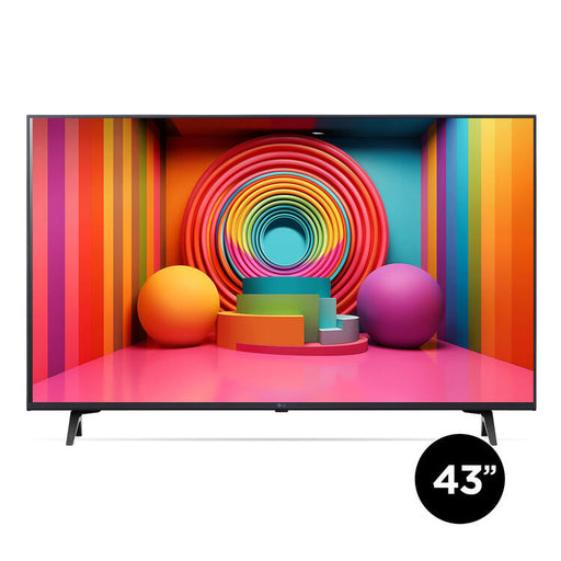 LG 43UT7590PUA | Téléviseur 43" - 4K Ultra HD - DEL - Série UT7590 - HDR - Smart WebOS - 60 Hz natif - Processeur IA a5 Gen7 4K - Noir-SONXPLUS Joliette