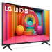 LG 43UT7590PUA | Téléviseur 43" - 4K Ultra HD - DEL - Série UT7590 - HDR - Smart WebOS - 60 Hz natif - Processeur IA a5 Gen7 4K - Noir-SONXPLUS Joliette