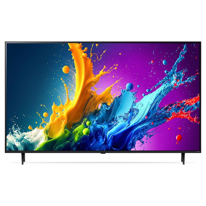 LG 43QNED80TUC | Téléviseur 43" QNED 4K - UHD 4K - Série QNED80 - 60Hz - Processeur IA a5 4K Gen7 - Noir-SONXPLUS Joliette