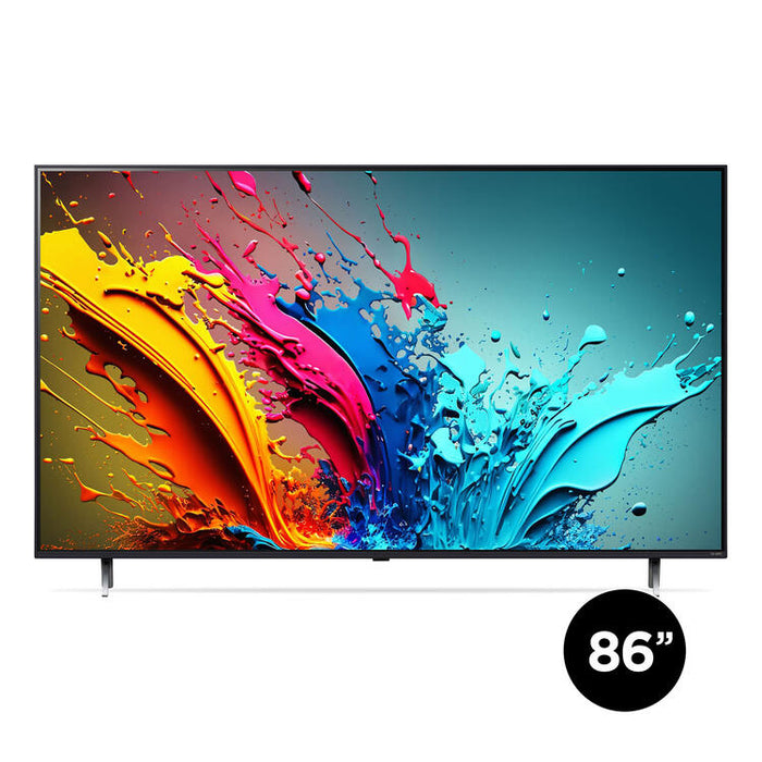 LG 86QNED85TUA | 86" QNED 4K Television - UHD 4K - QNED85 Series - 120Hz - IA a8 4K Processor - Black-SONXPLUS.com