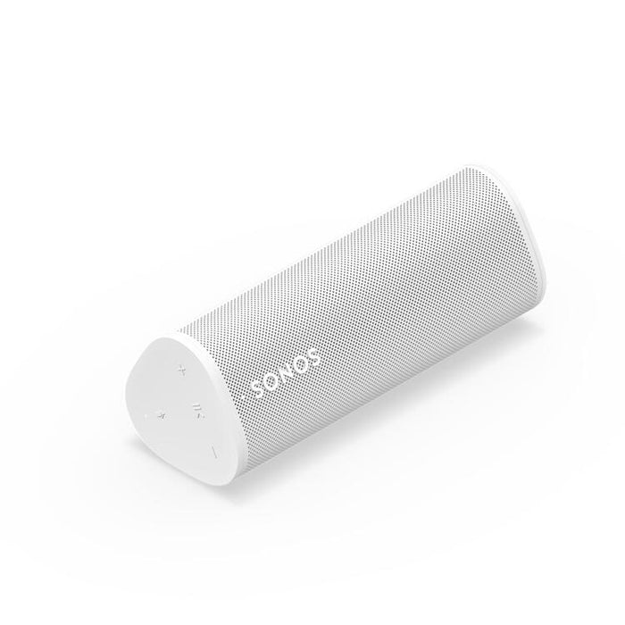 Sonos Roam 2 | Portable Speaker - Bluetooth - Wi-Fi - Waterproof - Stereo Pairing - White-SONXPLUS Joliette