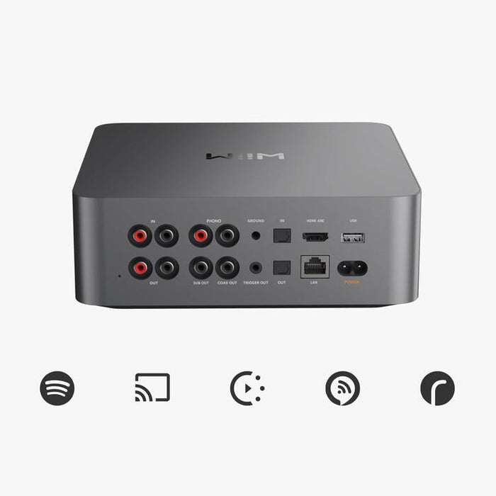 WiiM Ultra | Streaming Audio - Écran tactile de 3,5" - Boîtier aluminium-Sonxplus Joliette