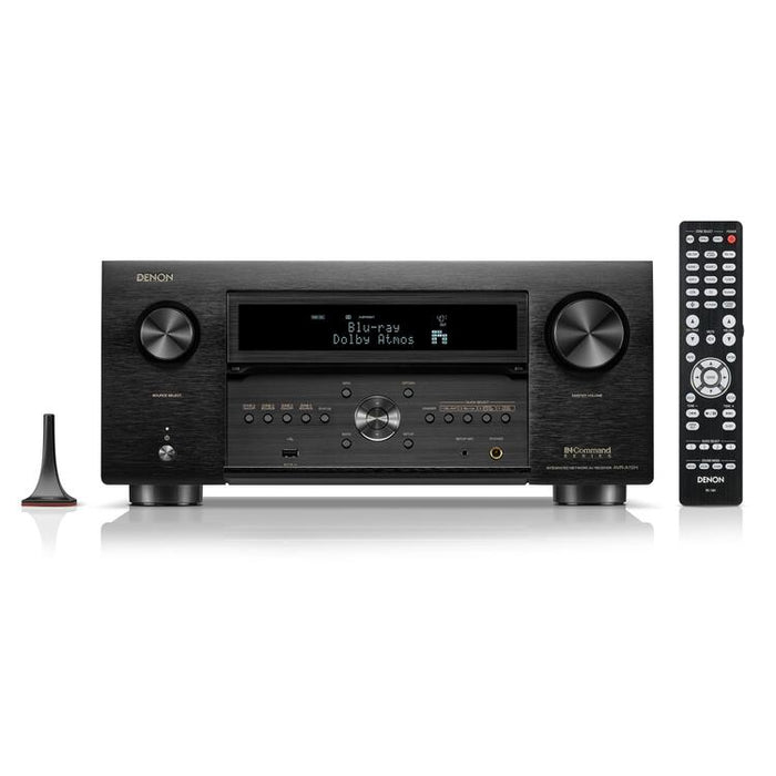 Denon AVR-A10H | 13.4 channel power amplifier - Home theater - Bluetooth - Wi-Fi - 8K - HEOS - Black-SONXPLUS Joliette