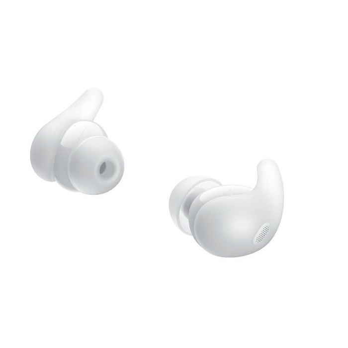 Sony LinkBuds Fit | In-Ear Headphones - 100% Wireless - Bluetooth - Microphone - Active Noise Cancellation - White-SONXPLUS Joliette