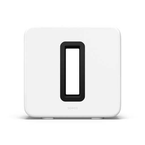 Sonos Sub Gen 4 | Subwoofer - Wireless - Wi-Fi - White-SONXPLUS Joliette